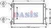 AKS DASIS 040031N Radiator, engine cooling